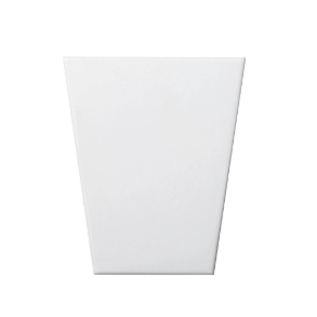 Code White Wedge Smooth - porcelain tile